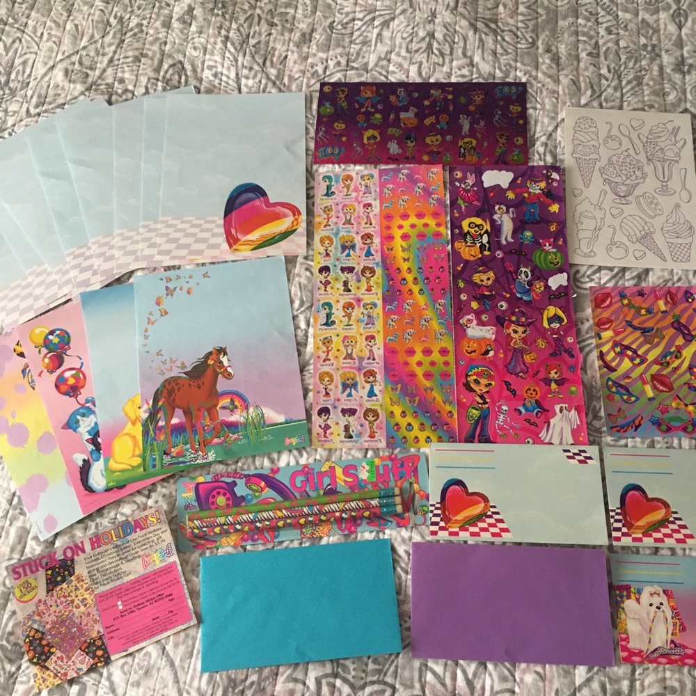 Lisa Frank stationery bundle